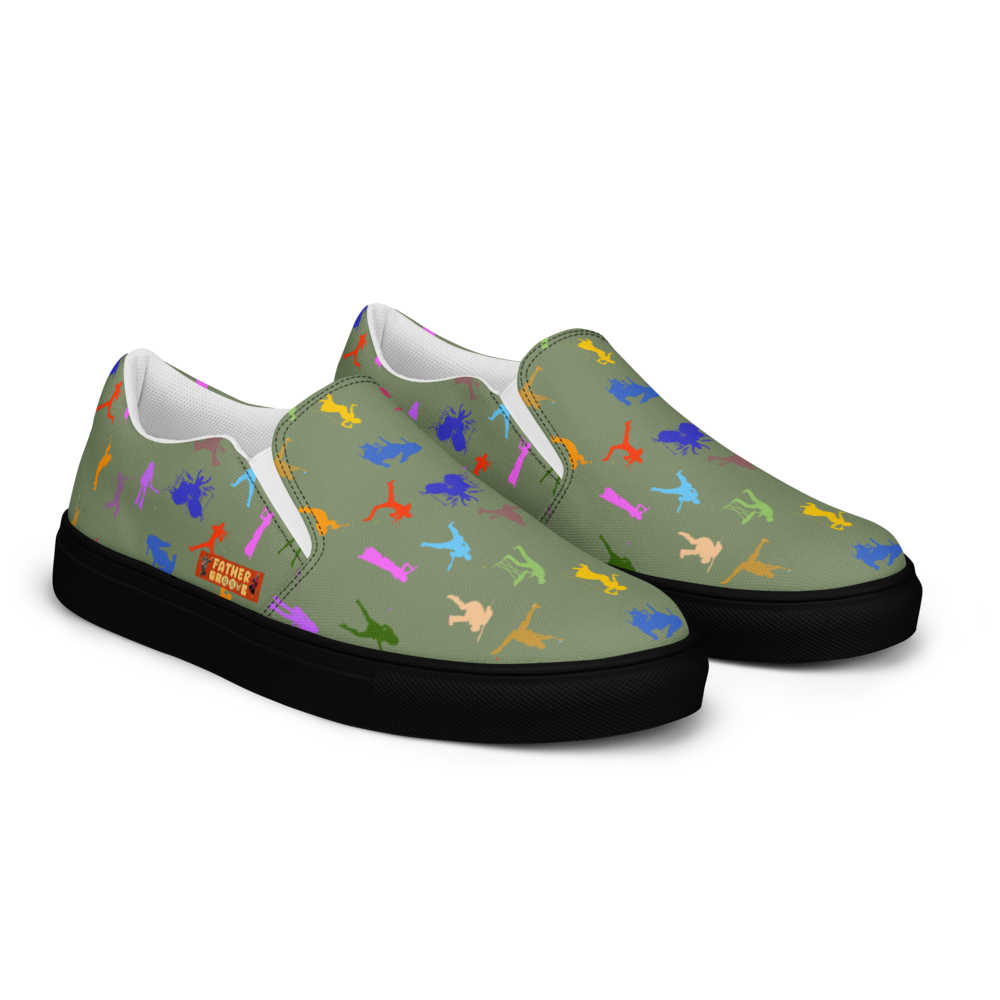 Father Groove™ Rhythm Icons Women's Slip-On Canvas Shoes