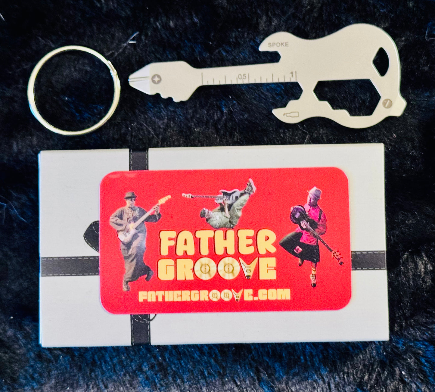 🎸✨ Father Groove™ Utility Bass Pendant