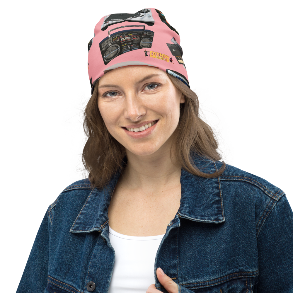 Father Groove™ “GrooVeLution of Sound” All-Over Print Beanie