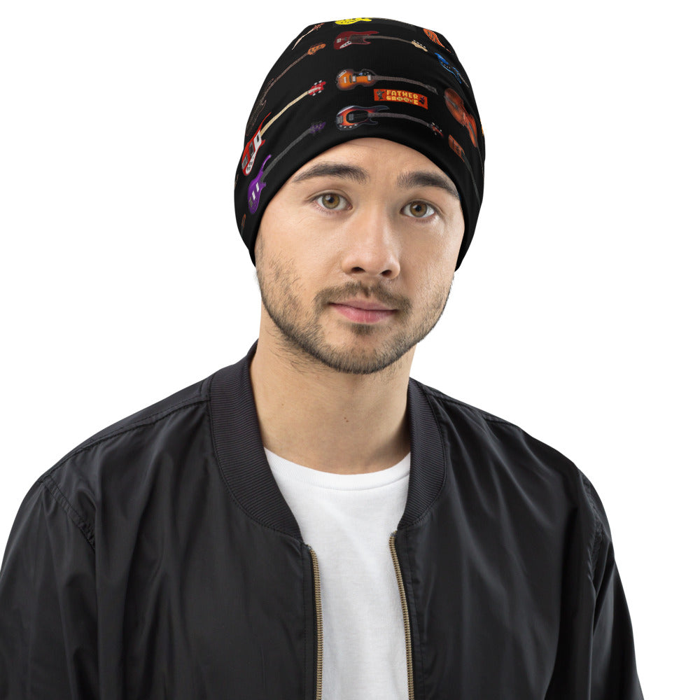 Father Groove™ Bass Universe All-Over-Print Beanie