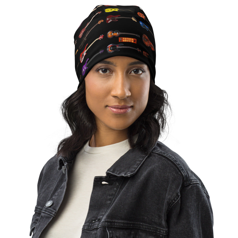 Father Groove™ Bass Universe All-Over-Print Beanie