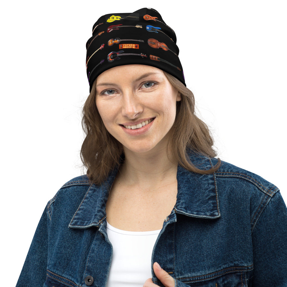 Father Groove™ Bass Universe All-Over-Print Beanie