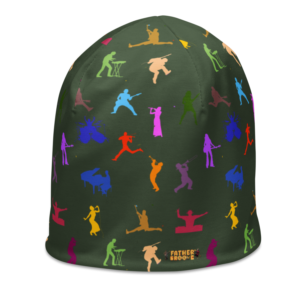 Father Groove™ “Rhythm Icons” AOP Beanie