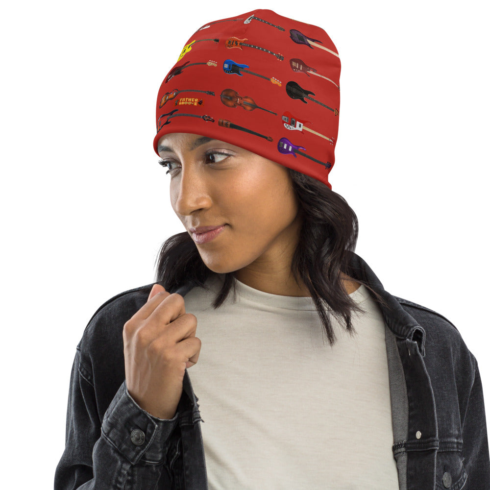 Father Groove™ Bass Universe All-Over-Print Beanie