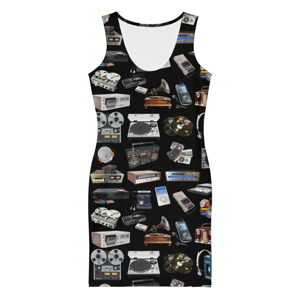 Father Groove™ "GrooVeLution of Sound" Body con Dress