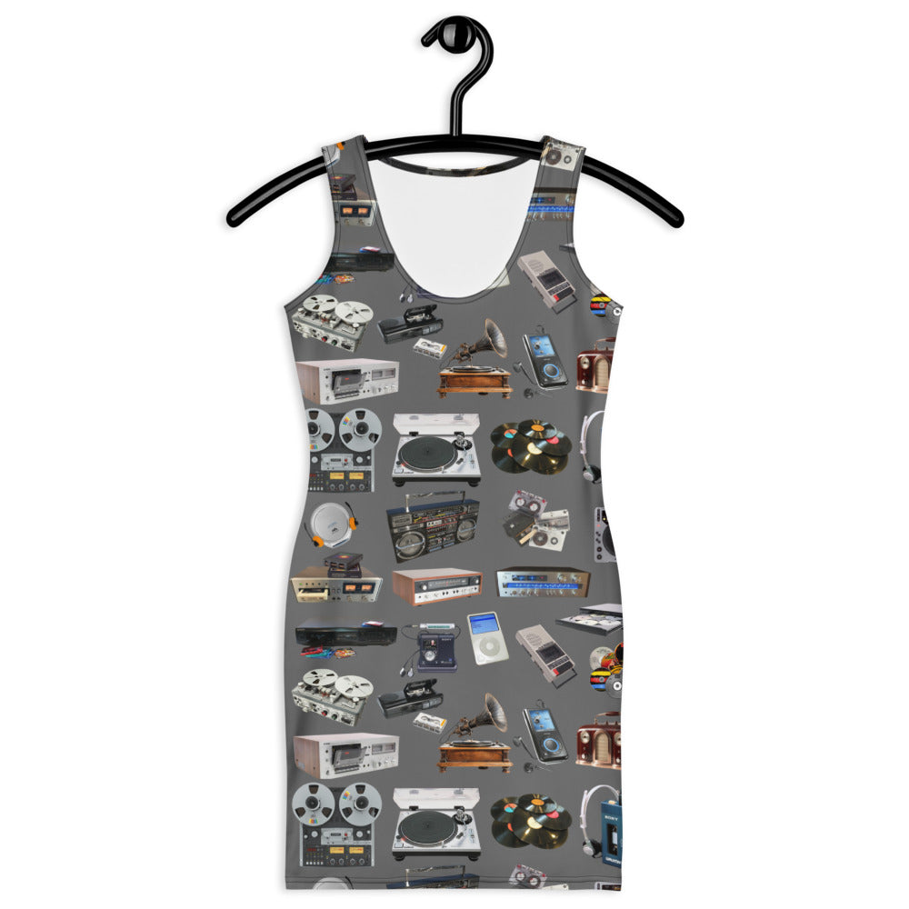 Father Groove™ "GrooVeLution of Sound" Body con Dress