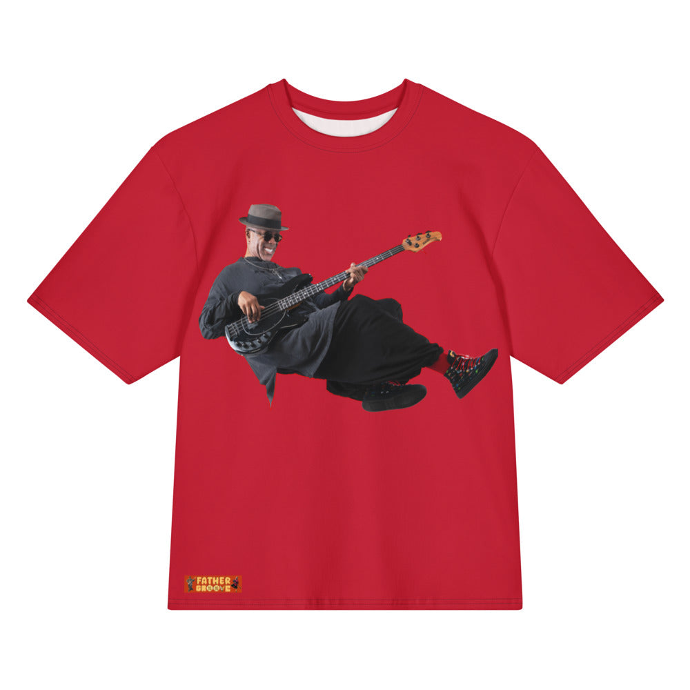 Father Groove™ Groove Levitation Oversized T-Shirt