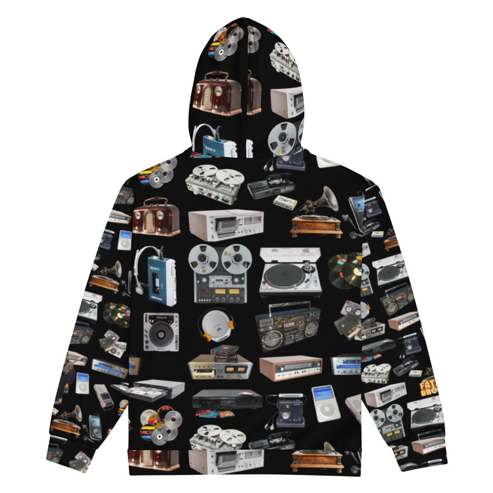 Father Groove™ “GrooVeLution of Sound” All-Over Print Hoodie