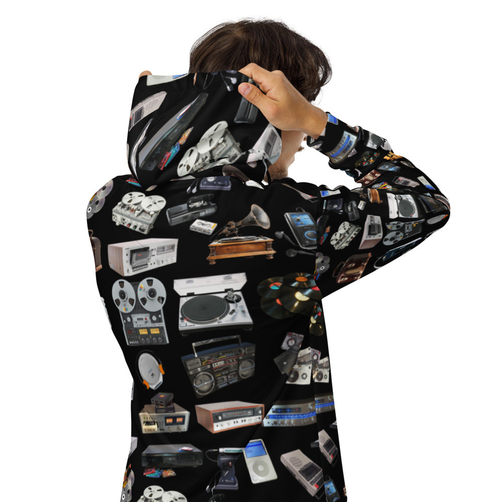 Father Groove™ “GrooVeLution of Sound” All-Over Print Hoodie