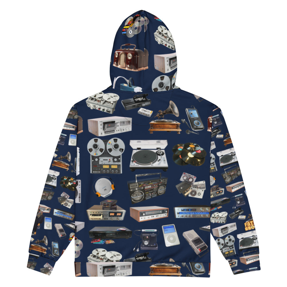 Father Groove™ “GrooVeLution of Sound” All-Over Print Hoodie