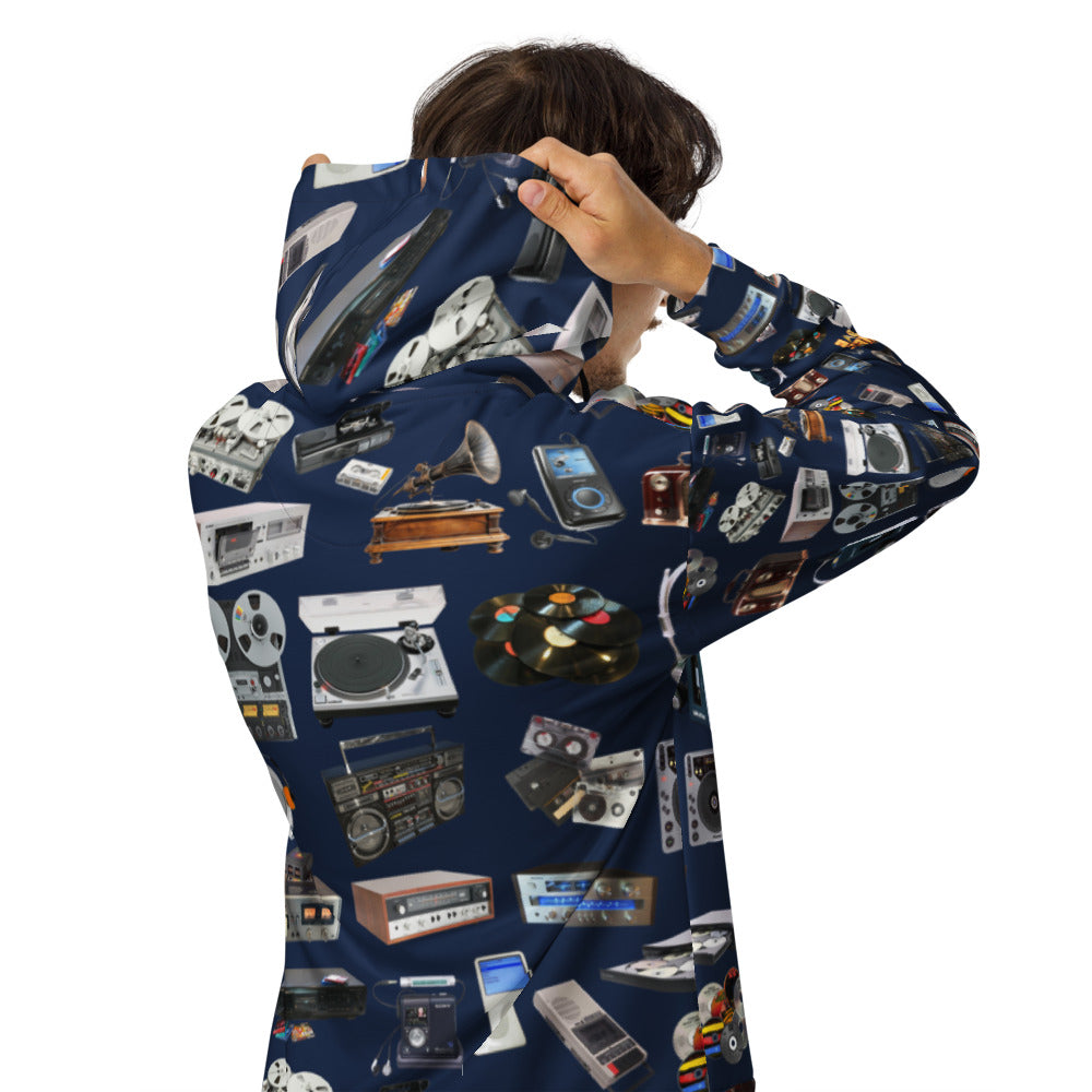 Father Groove™ “GrooVeLution of Sound” All-Over Print Hoodie