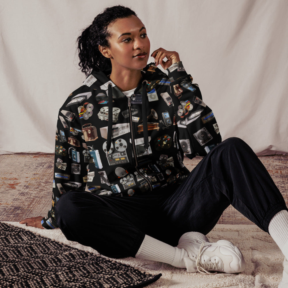 Father Groove™ “GrooVeLution of Sound” All-Over Print Hoodie