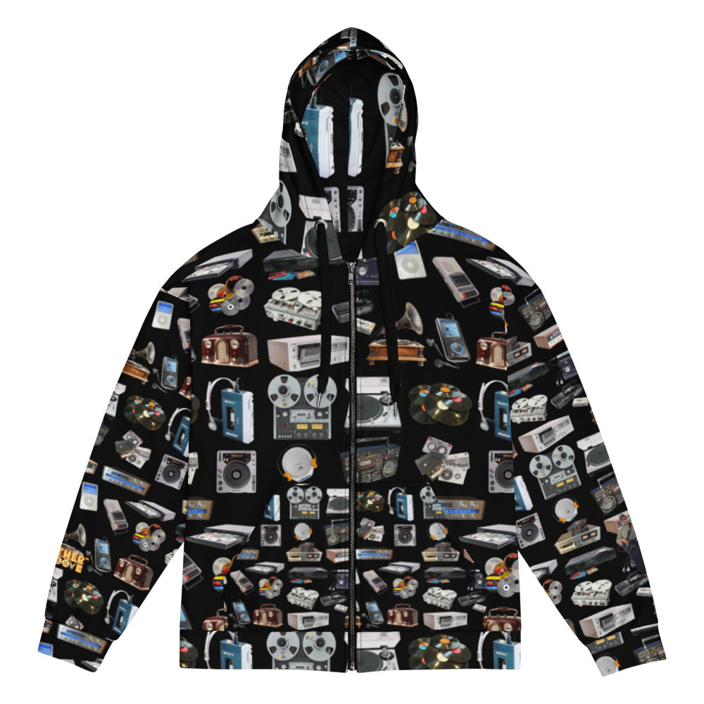Father Groove™ “GrooVeLution of Sound” All-Over Print Hoodie