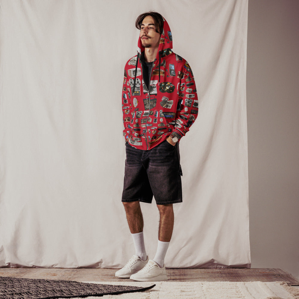 Father Groove™ “GrooVeLution of Sound” All-Over Print Hoodie