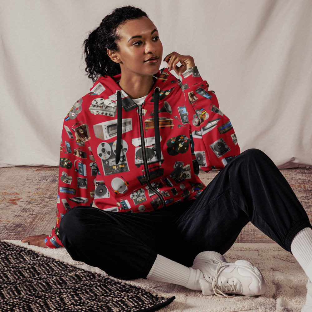 Father Groove™ “GrooVeLution of Sound” All-Over Print Hoodie