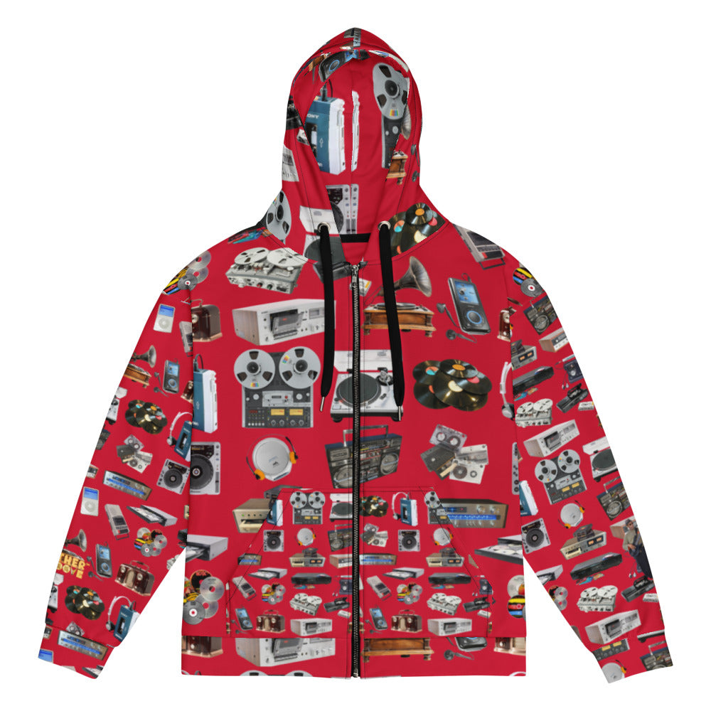 Father Groove™ “GrooVeLution of Sound” All-Over Print Hoodie