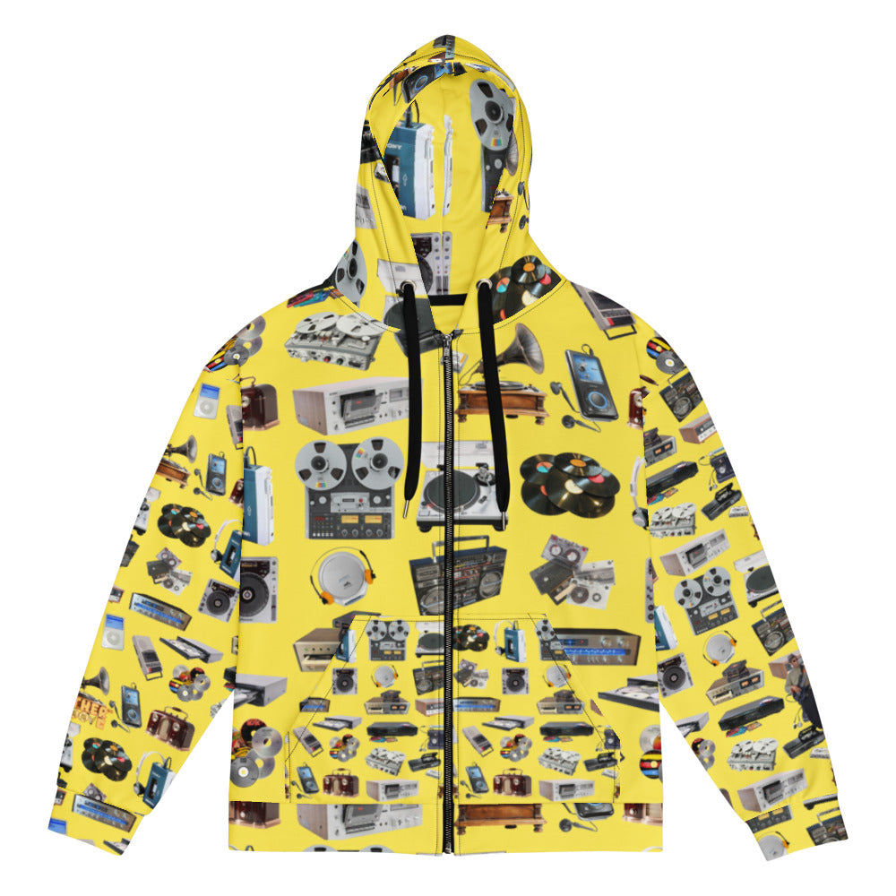 Father Groove™ “GrooVeLution of Sound” All-Over Print Hoodie