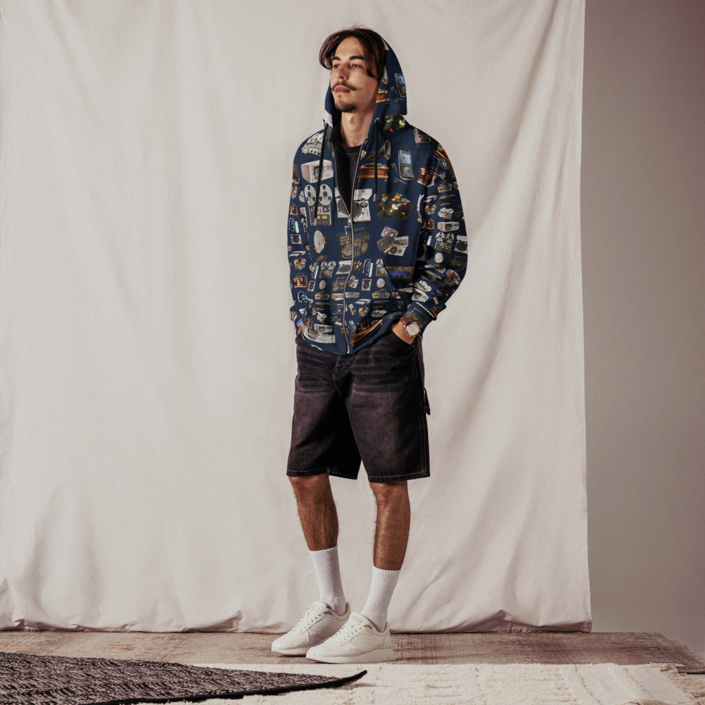 Father Groove™ “GrooVeLution of Sound” All-Over Print Hoodie