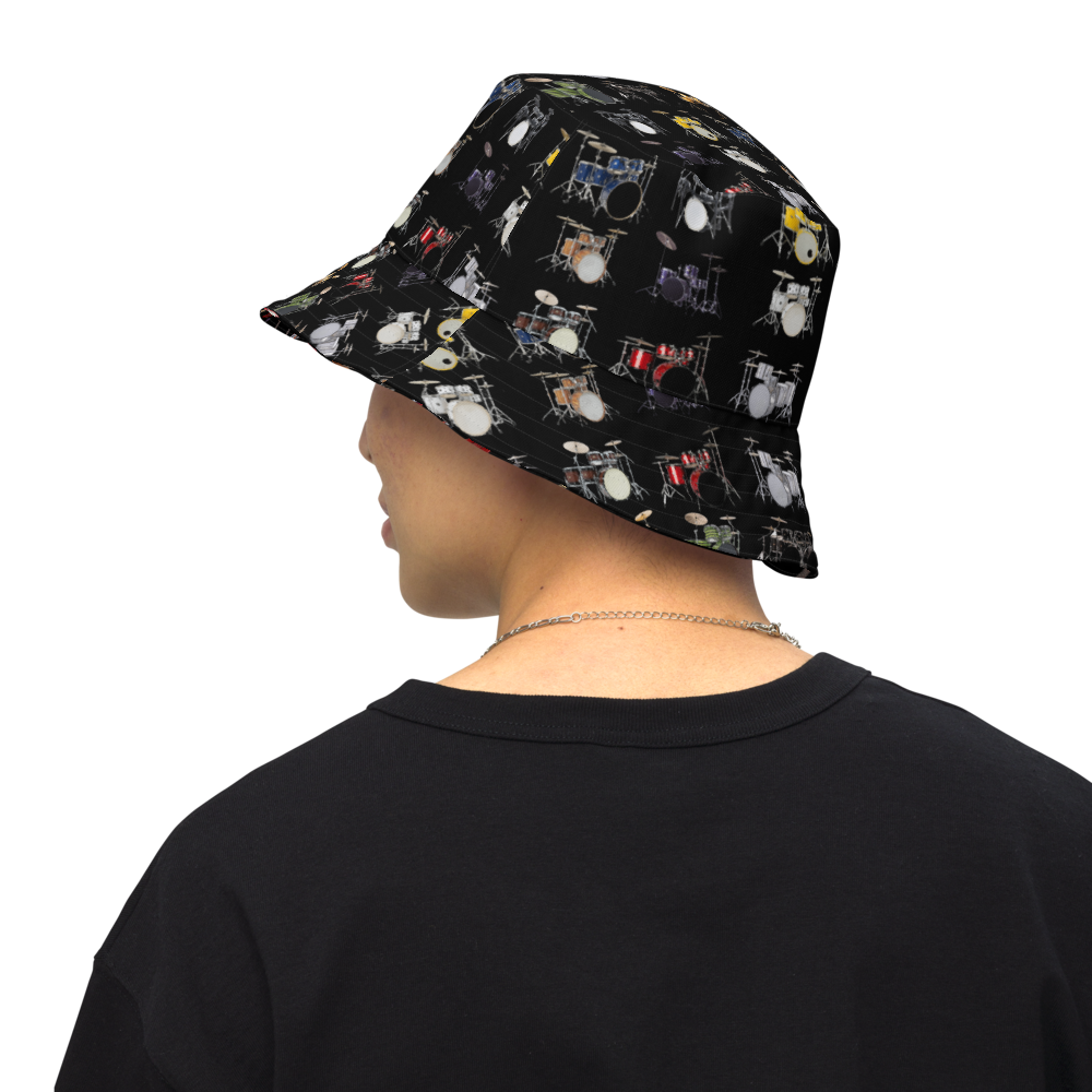 Father Groove Bass & Drums Reversible bucket hat
