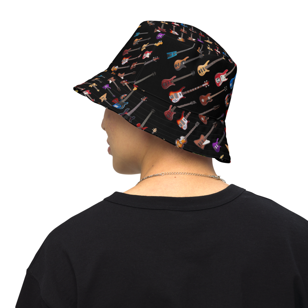 Father Groove Bass & Drums Reversible bucket hat