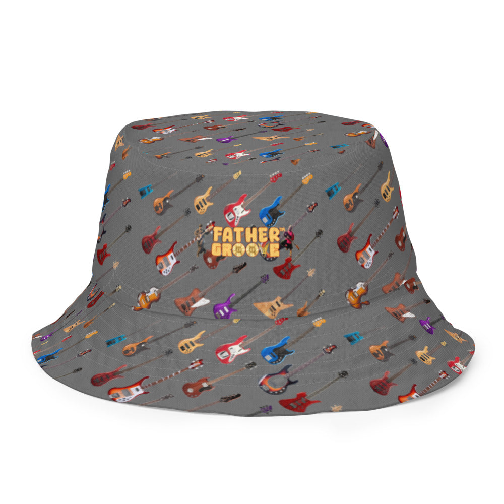 Father Groove Bass & Drums Reversible bucket hat