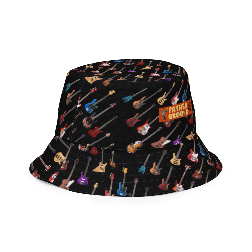 Father Groove Bass & Drums Reversible bucket hat