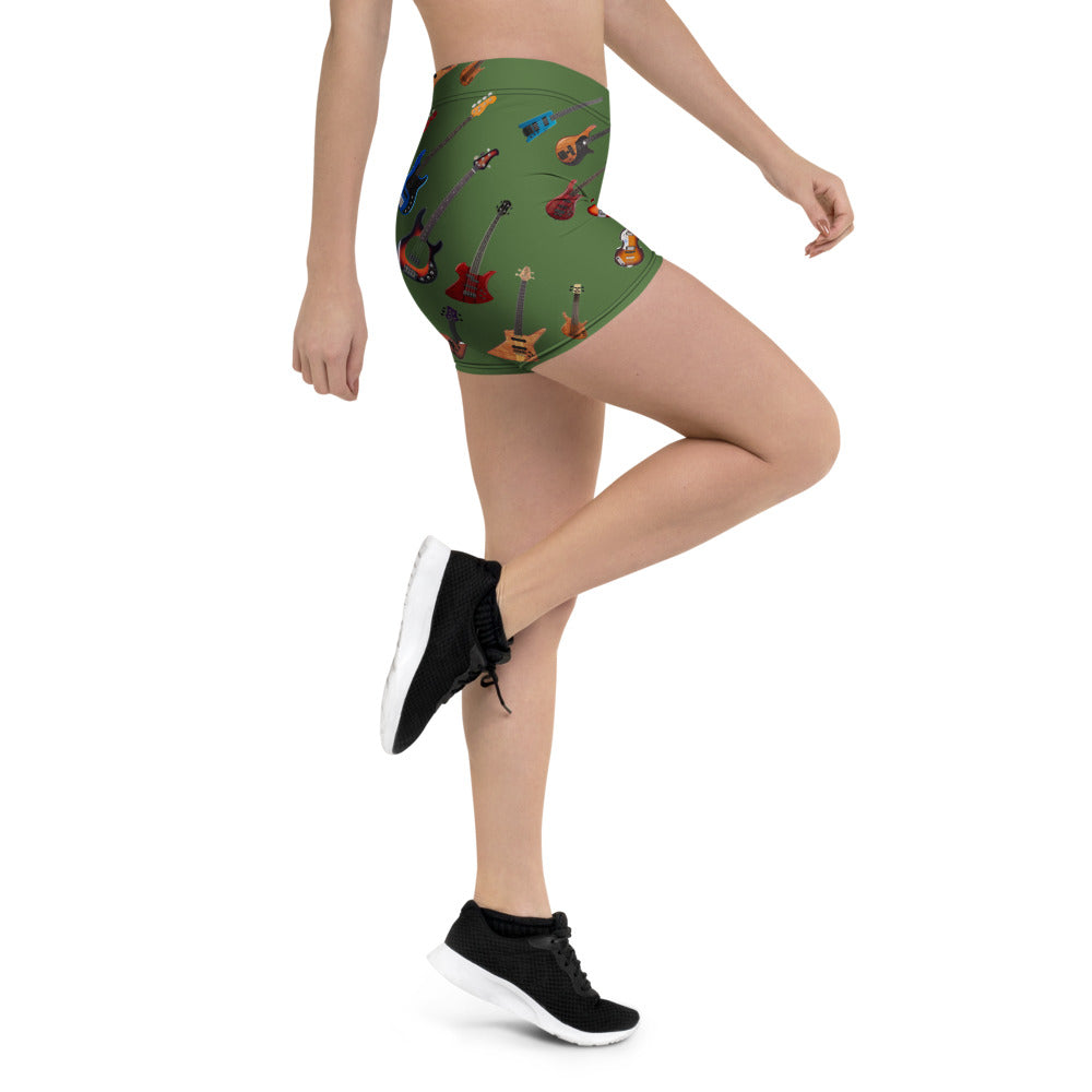 🎸 Father Groove™ Bass Universe All-Over Print Shorts