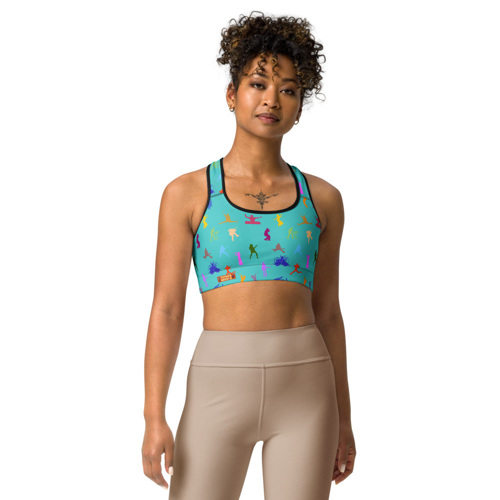 Father Groove™ Rhythm Icons Sports Bra