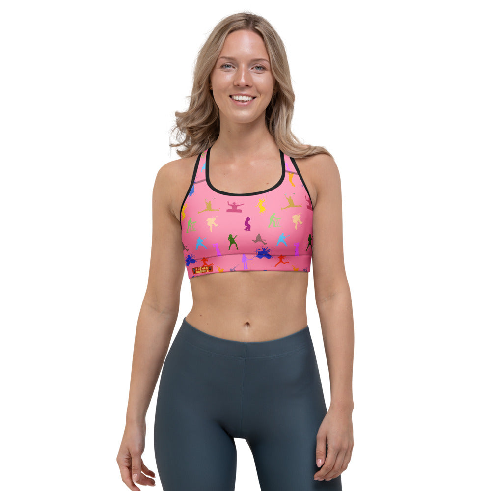 Father Groove™ Rhythm Icons Sports Bra