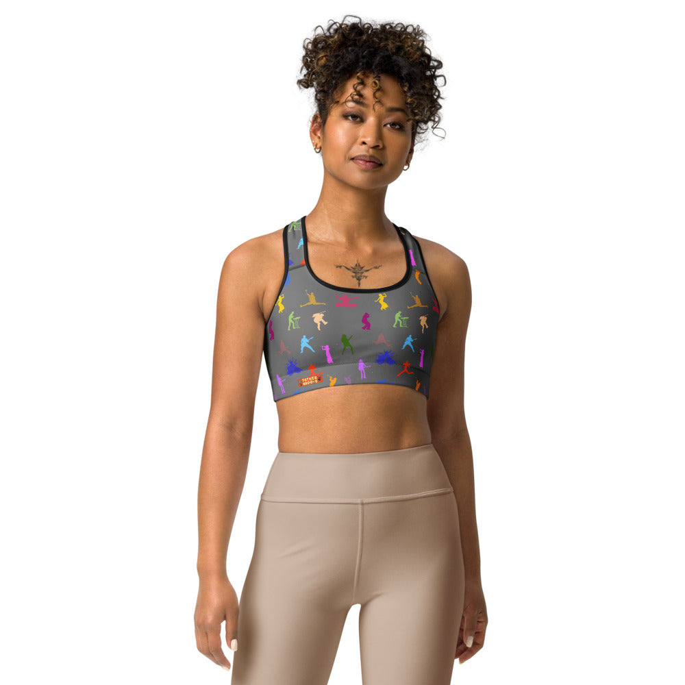 Father Groove™ Rhythm Icons Sports Bra