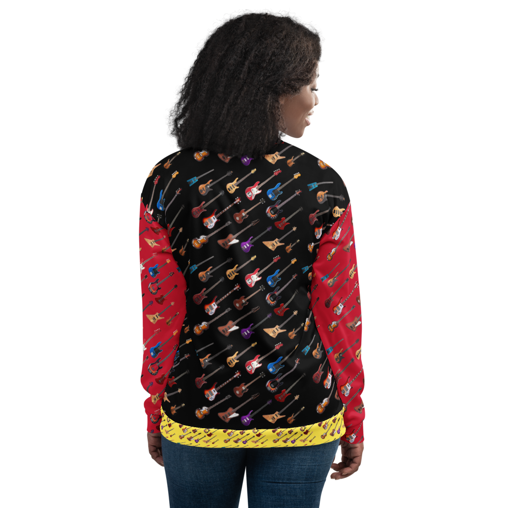 Father Groove™ Bass Universe Unisex Bomber Jacket