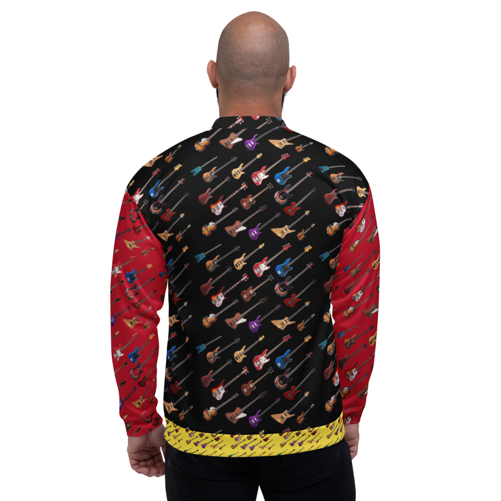 Father Groove™ Bass Universe Unisex Bomber Jacket