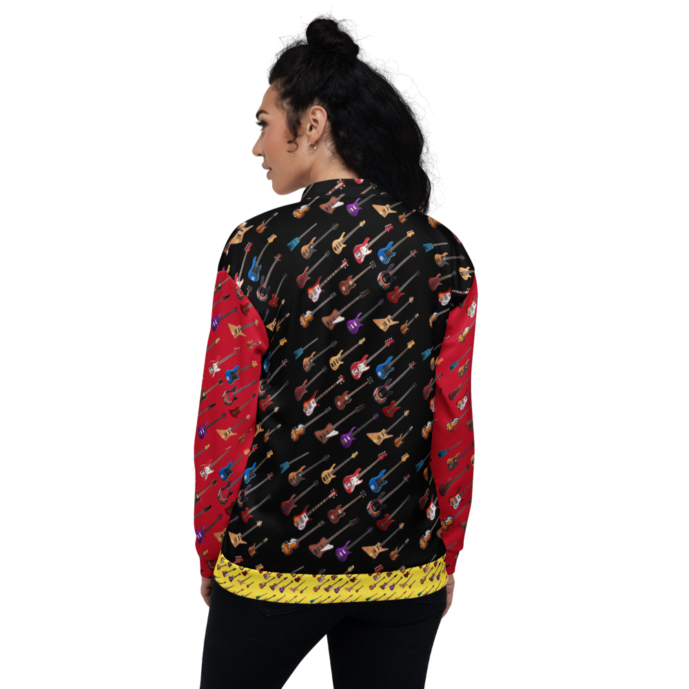 Father Groove™ Bass Universe Unisex Bomber Jacket