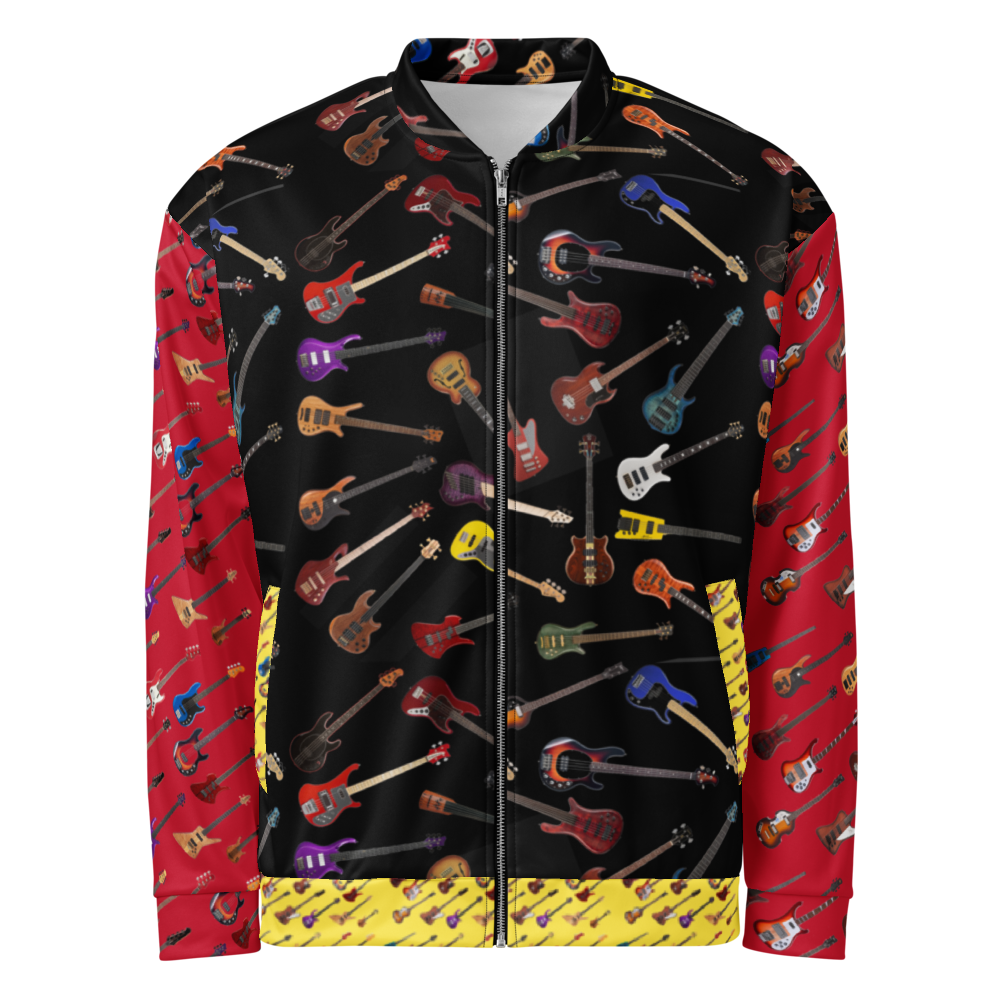 Father Groove™ Bass Universe Unisex Bomber Jacket