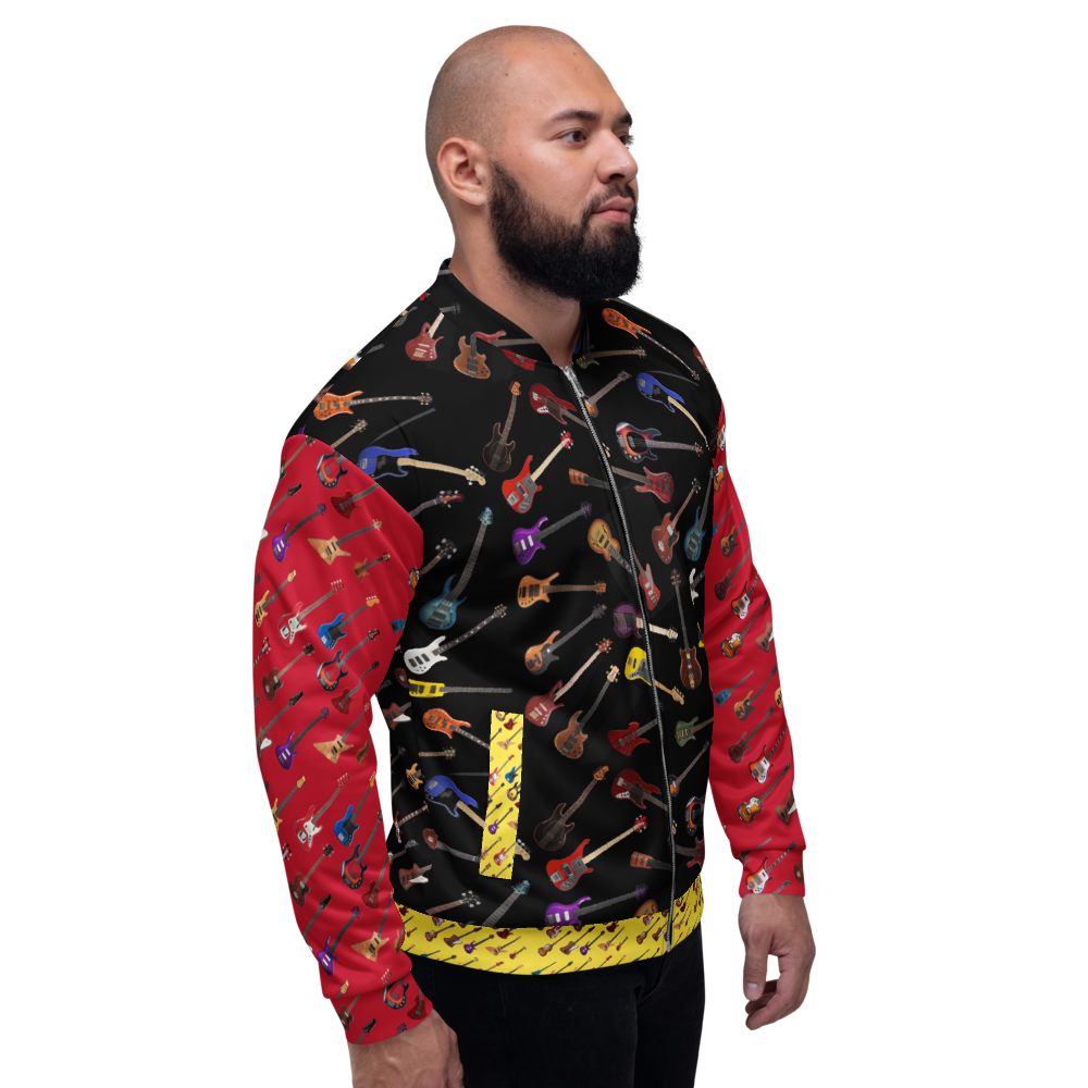 Father Groove™ Bass Universe Unisex Bomber Jacket