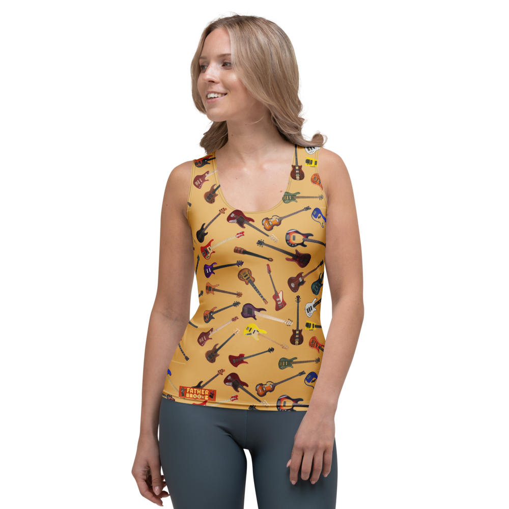 Rhythm Icons Sublimation Cut & Sew AOP Women's Tank Top