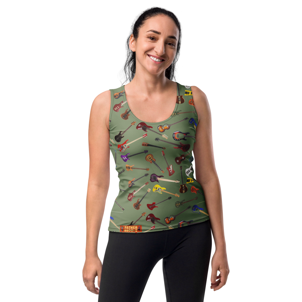 Rhythm Icons Sublimation Cut & Sew AOP Women's Tank Top
