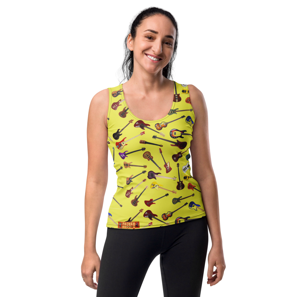 Rhythm Icons Sublimation Cut & Sew AOP Women's Tank Top