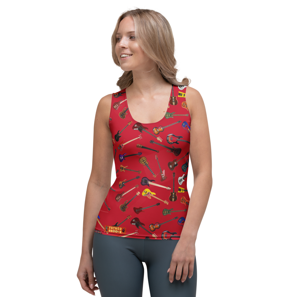 Rhythm Icons Sublimation Cut & Sew AOP Women's Tank Top