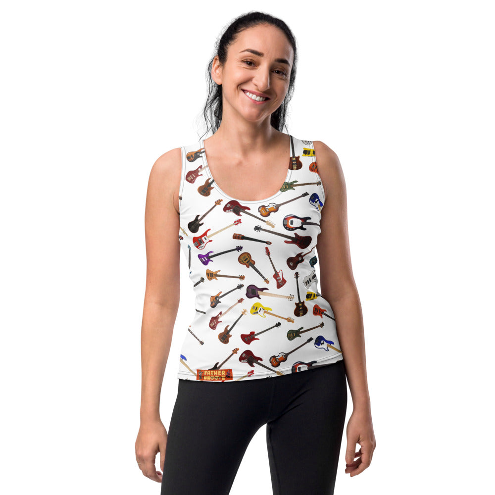 Rhythm Icons Sublimation Cut & Sew AOP Women's Tank Top