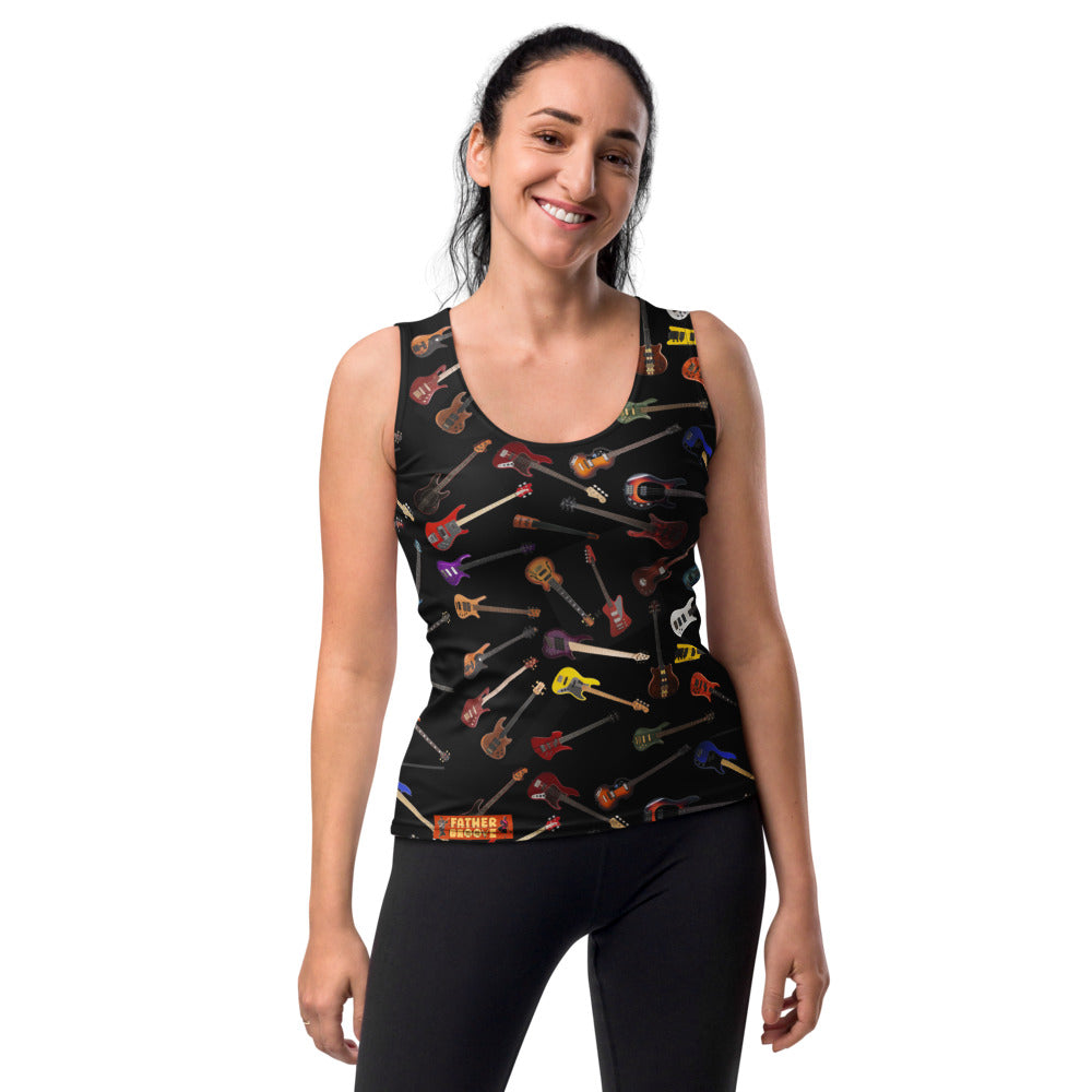 Rhythm Icons Sublimation Cut & Sew AOP Women's Tank Top