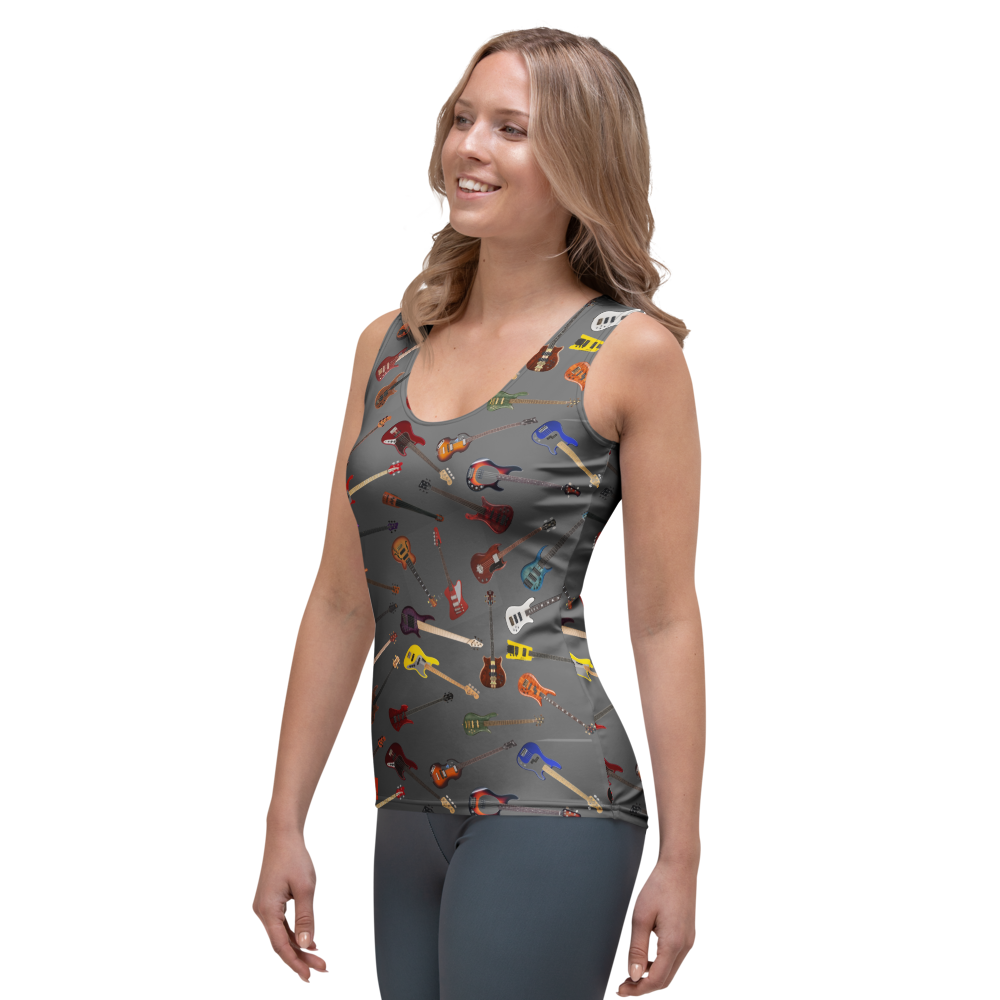 Rhythm Icons Sublimation Cut & Sew AOP Women's Tank Top