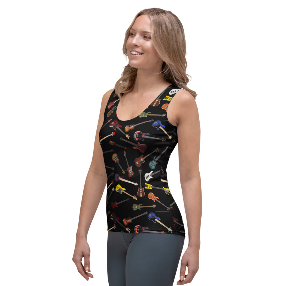 Rhythm Icons Sublimation Cut & Sew AOP Women's Tank Top