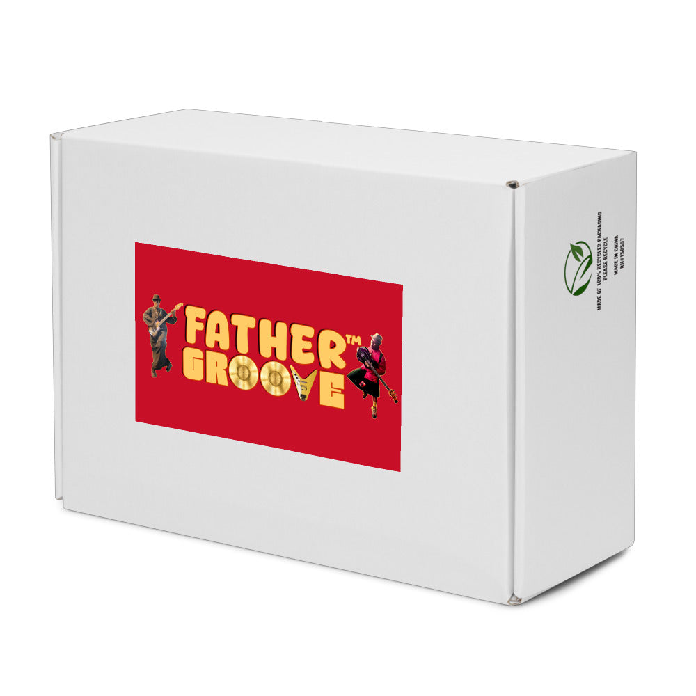 Father Groove™ Bass Universe Men’s High Top Canvas Sneakers