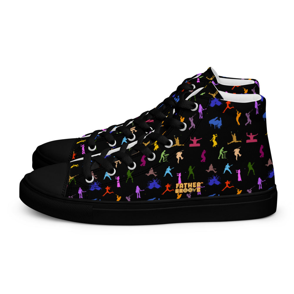 Father Groove™ Rhythm Icon Men’s high Top Sneakers