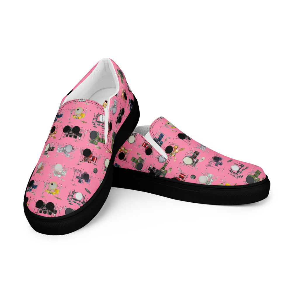 Father Groove™ Drum Galaxy Men’s slip-on canvas shoes