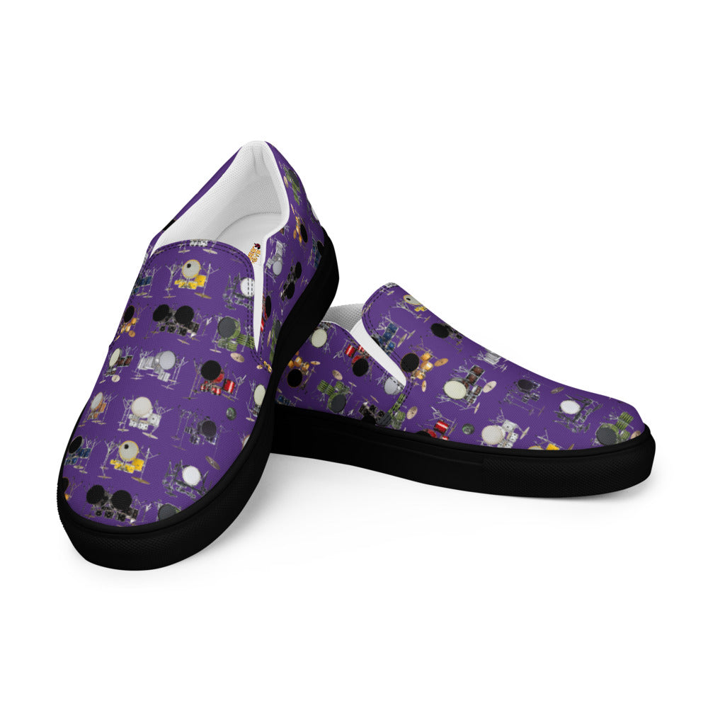 Father Groove™ Drum Galaxy Men’s slip-on canvas shoes