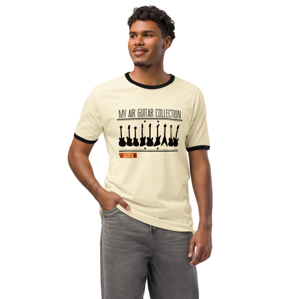 Father Groove™ “Air Guitar Collection” Ringer Tee