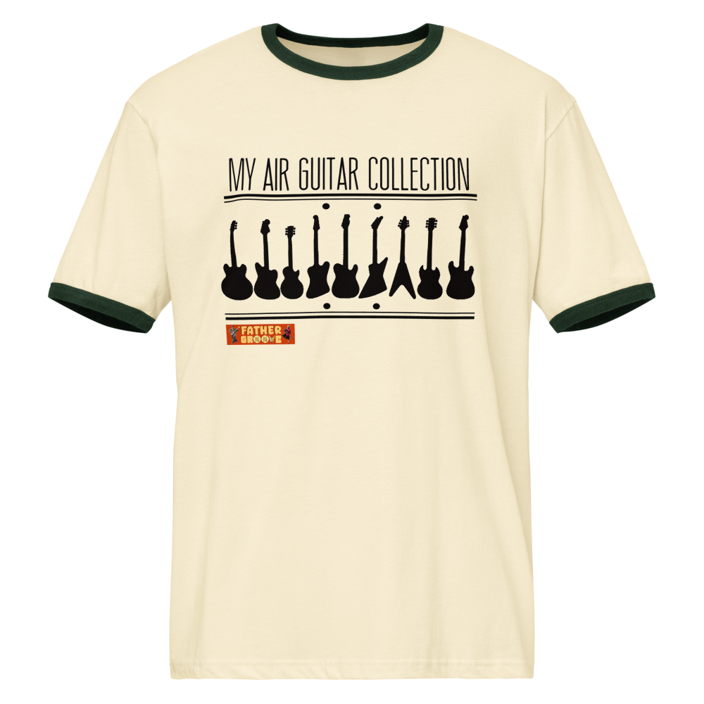 Father Groove™ “Air Guitar Collection” Ringer Tee