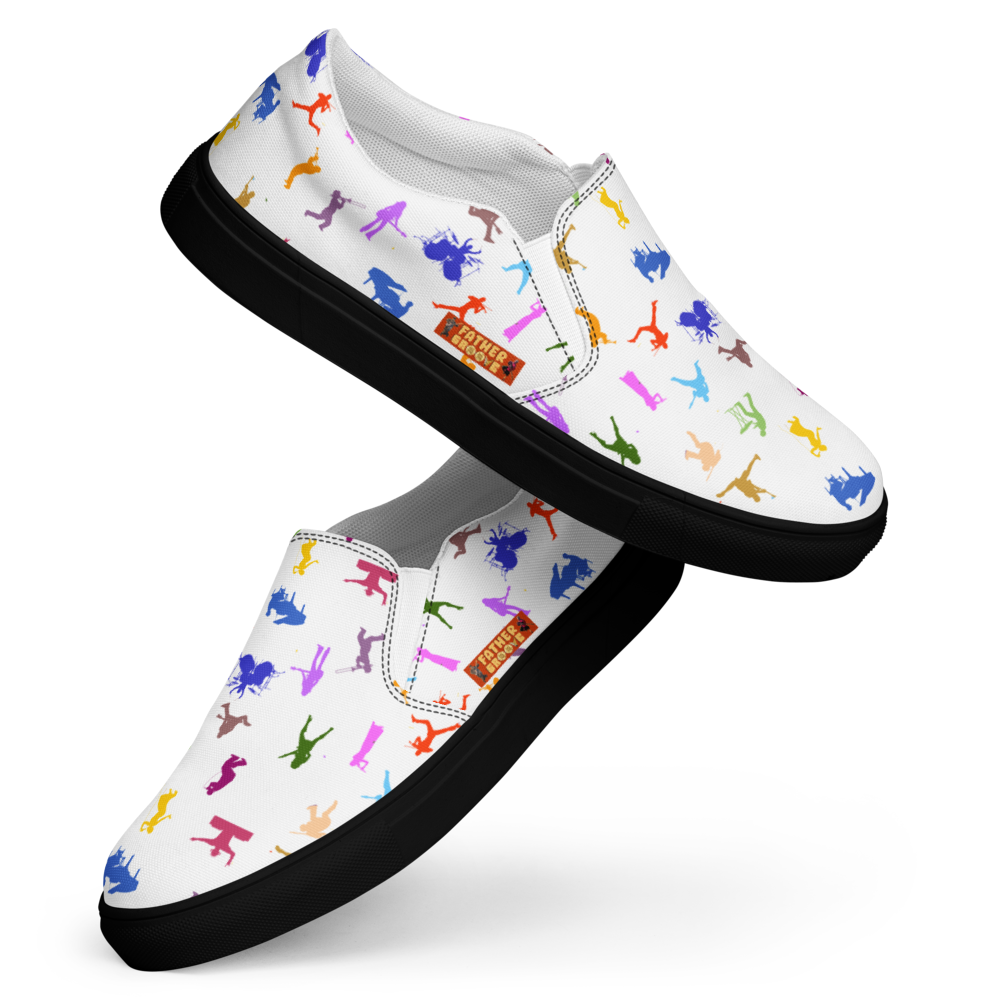 Father Groove™ Rhythm Icons Women's Slip-On Canvas Shoes